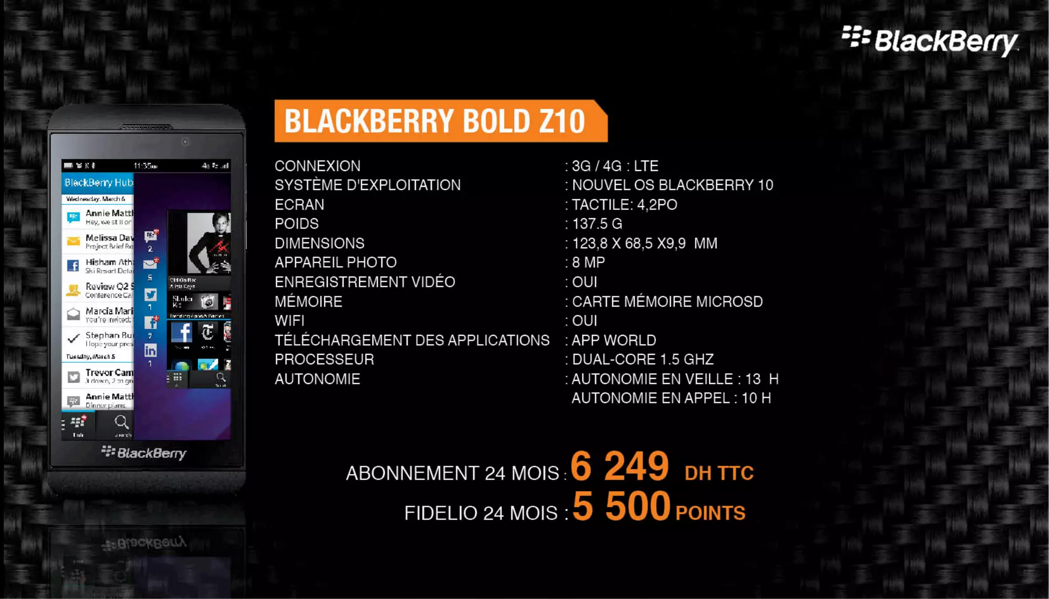 Nos offres Smartphones & Tablettes - Novembre 2014