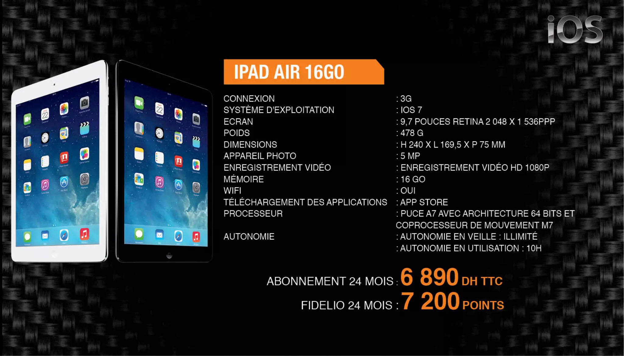 Nos offres Smartphones & Tablettes - Novembre 2014