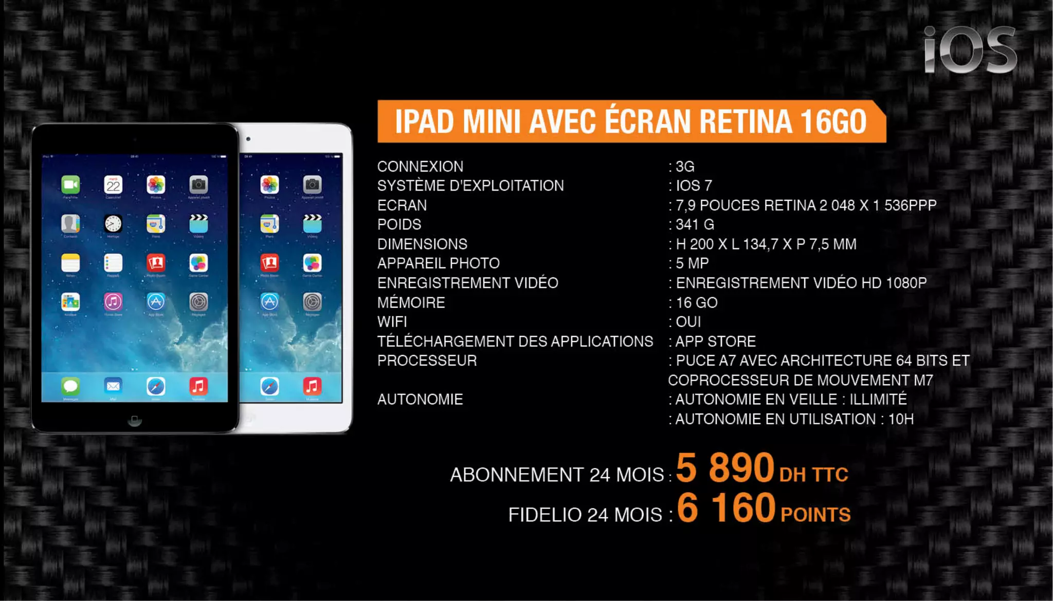 Nos offres Smartphones & Tablettes - Novembre 2014