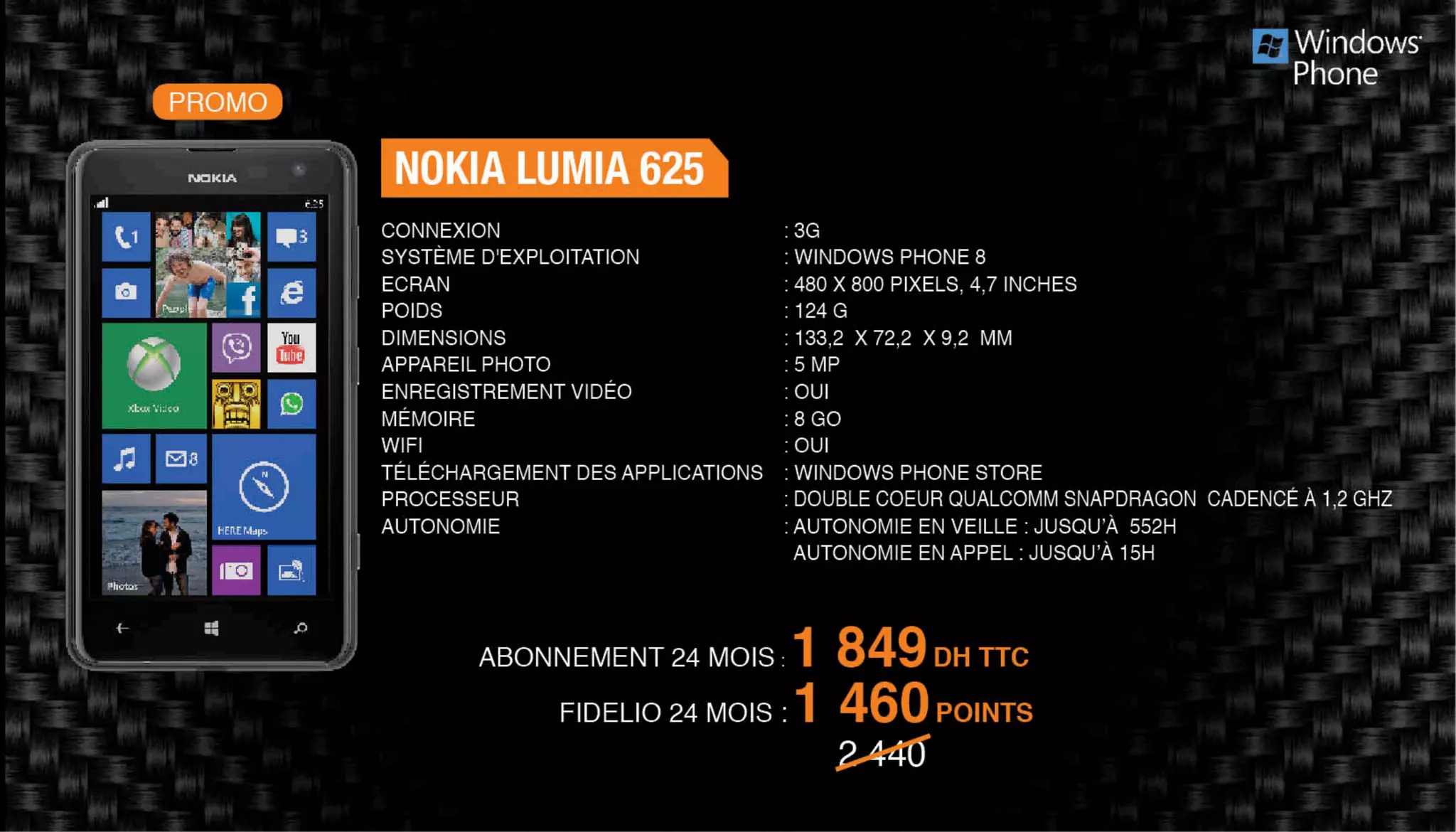 Nos offres Smartphones & Tablettes - Novembre 2014