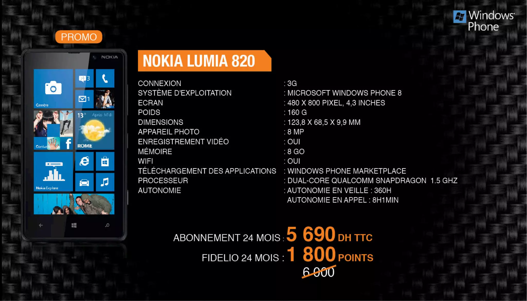 Nos offres Smartphones & Tablettes - Novembre 2014