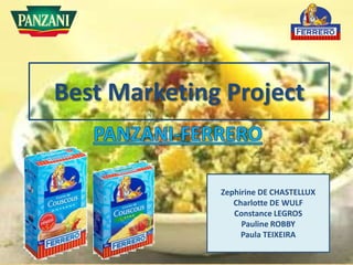 Nos Projets Projets 2 A Best Marketing Project Cas Couscous Fer