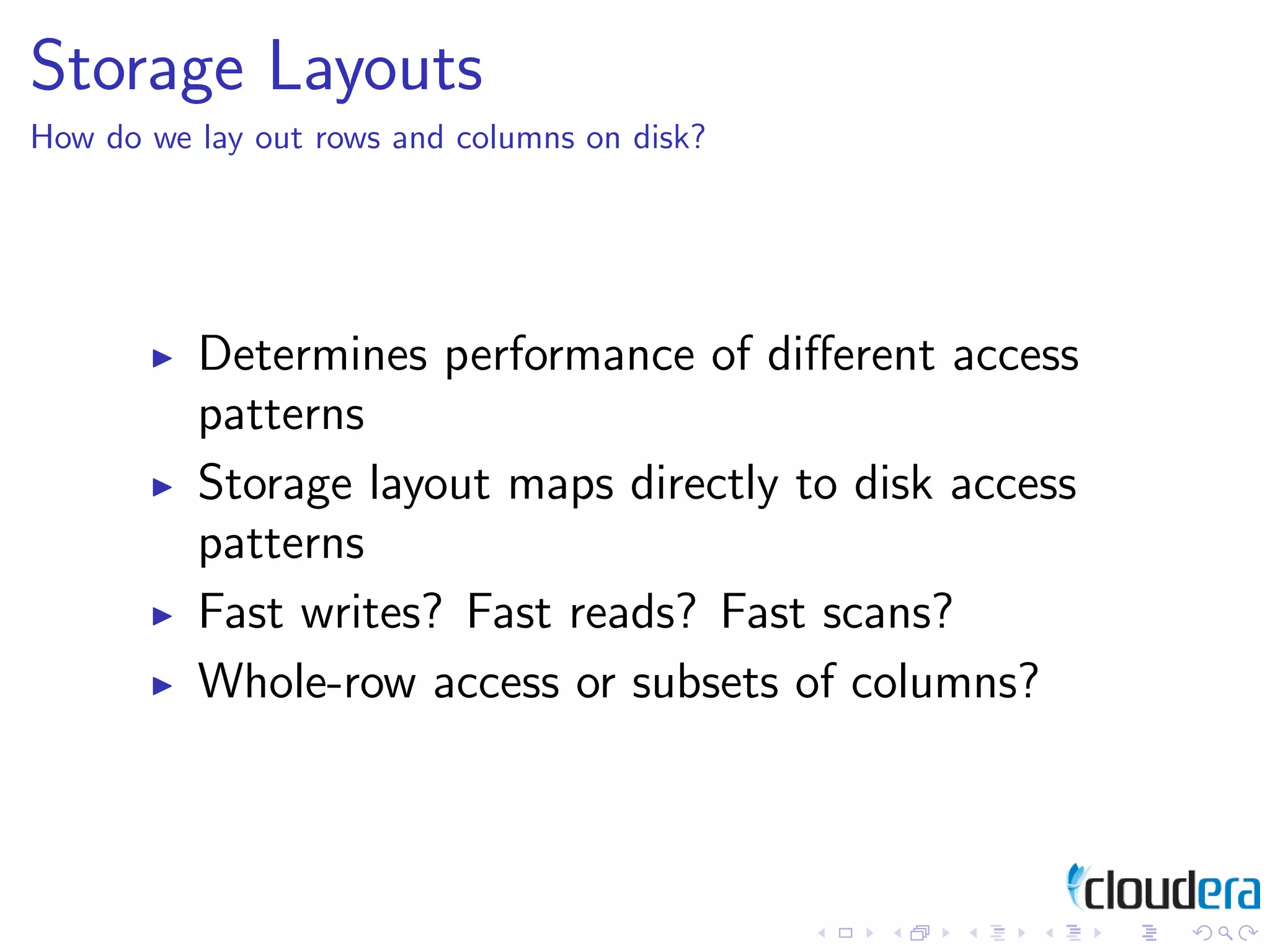 Design Patterns for Distributed Non-Relational Databases