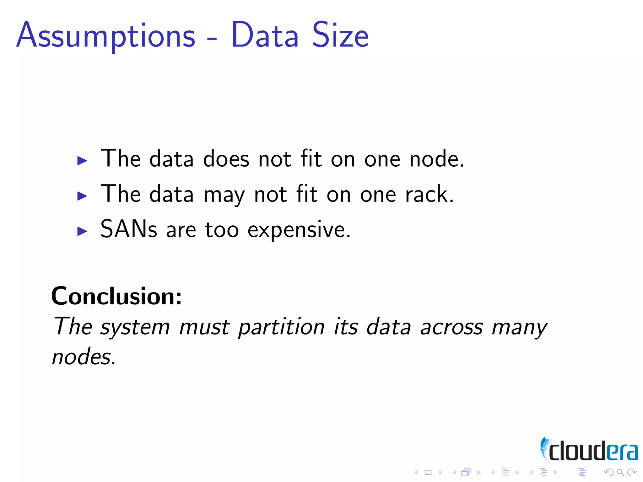 Design Patterns for Distributed Non-Relational Databases