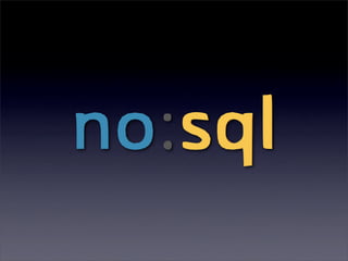 NoSql presentation Slide 6