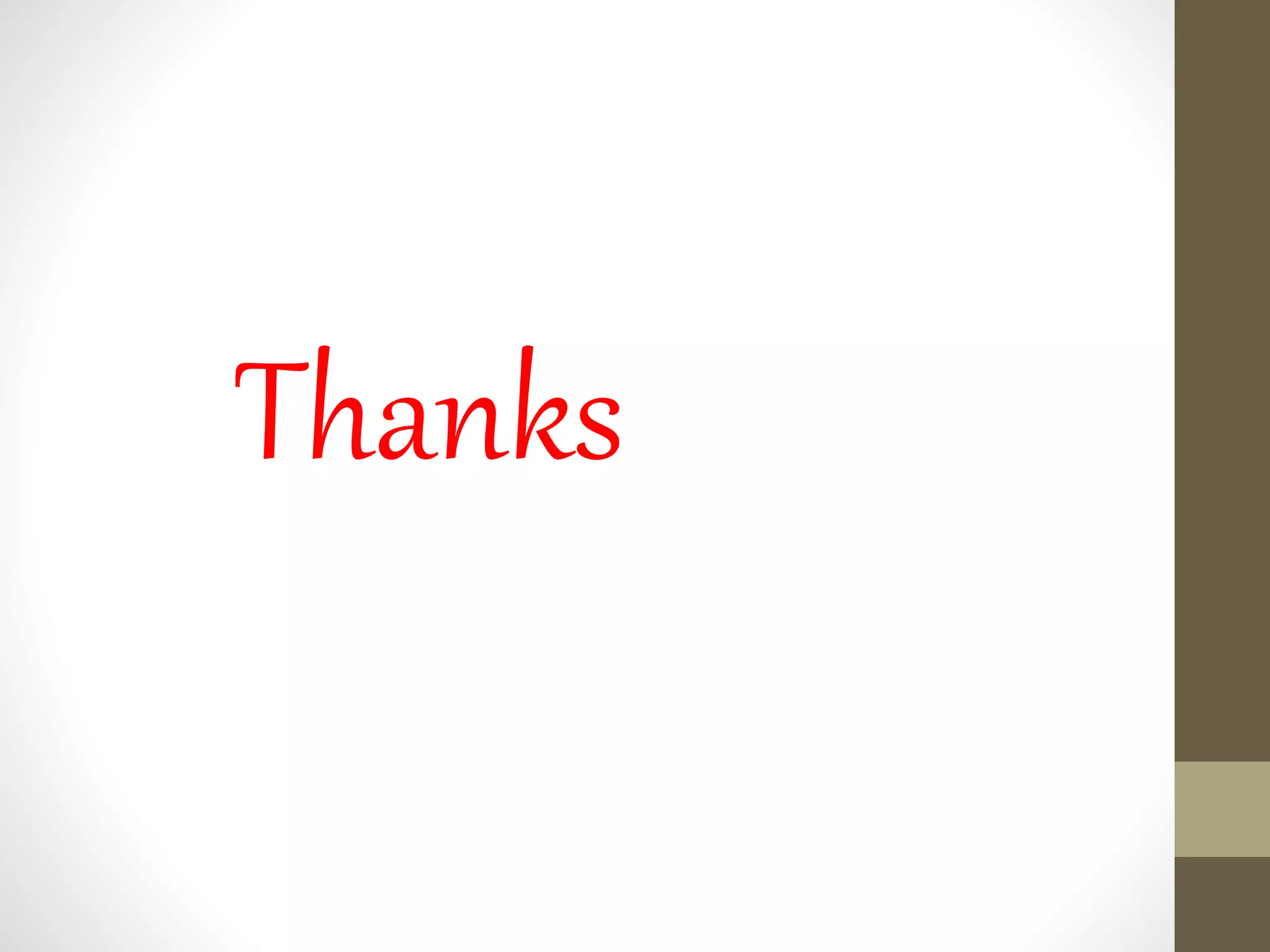 Thanks
 