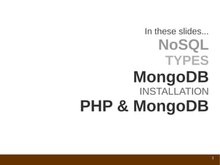 MongoDB & PHP | PPT
