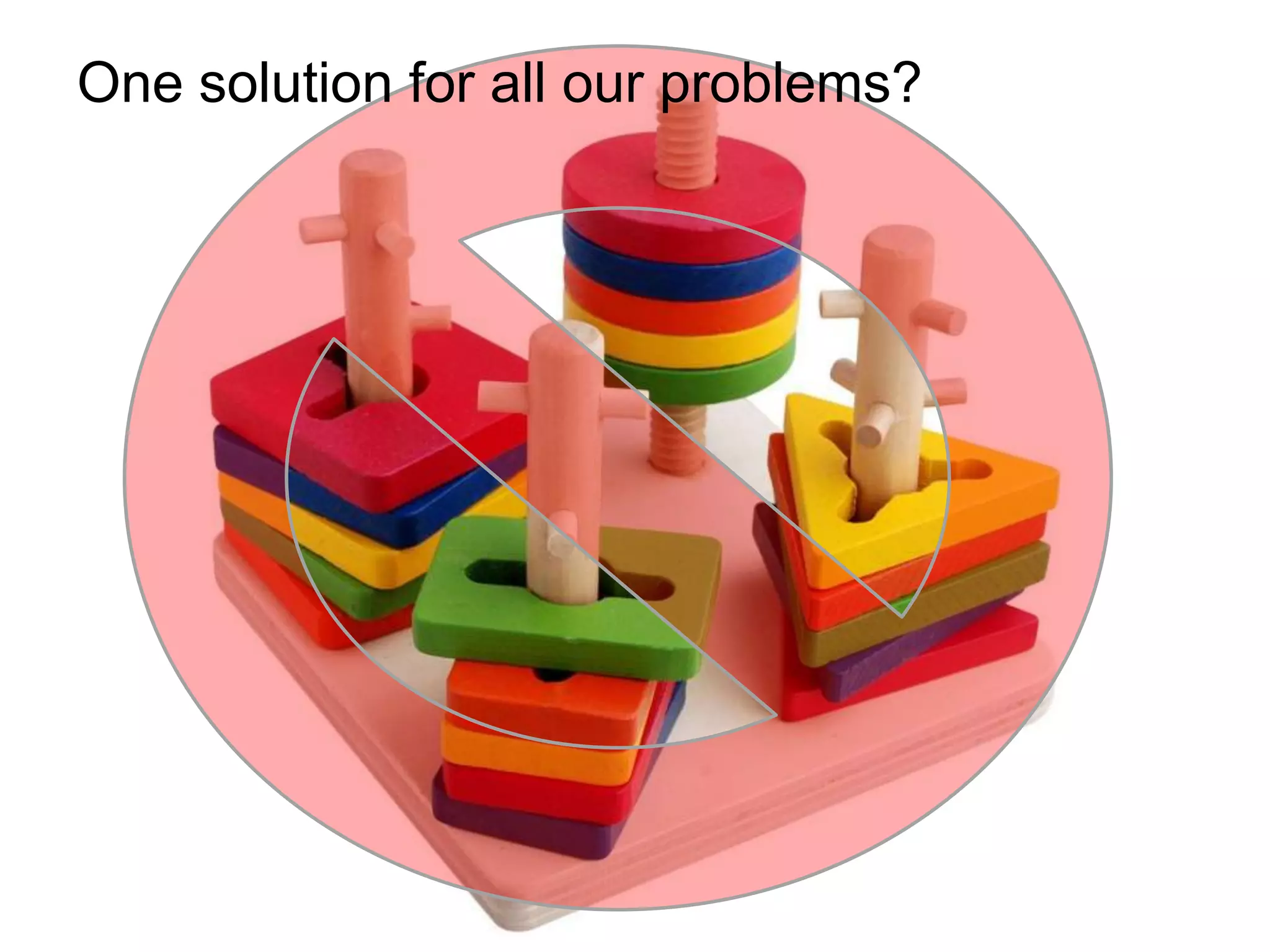 One solution for all our problems?
 