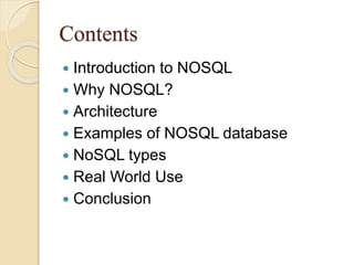 Nosql | PPT | Free download