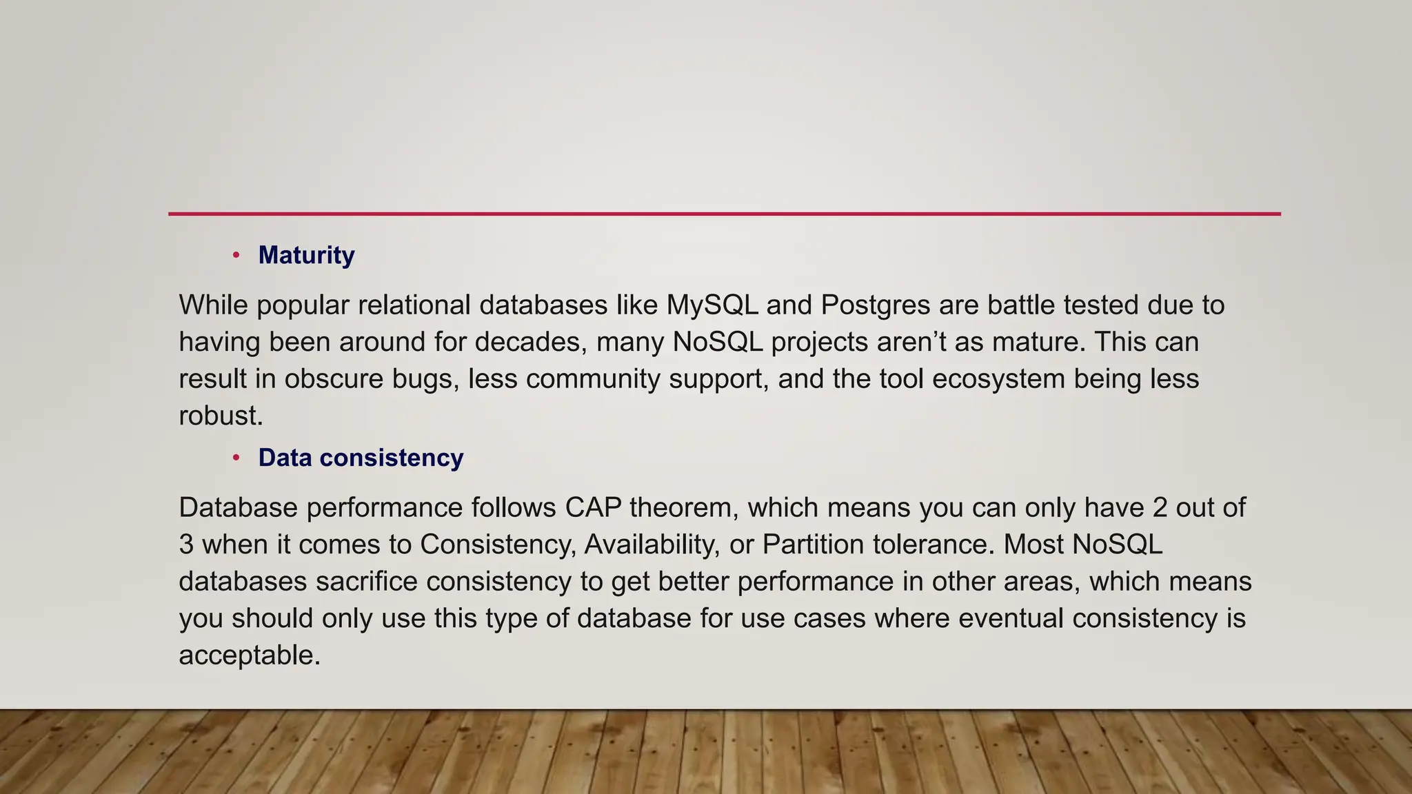 Introduction to NoSQL database technology | PPT