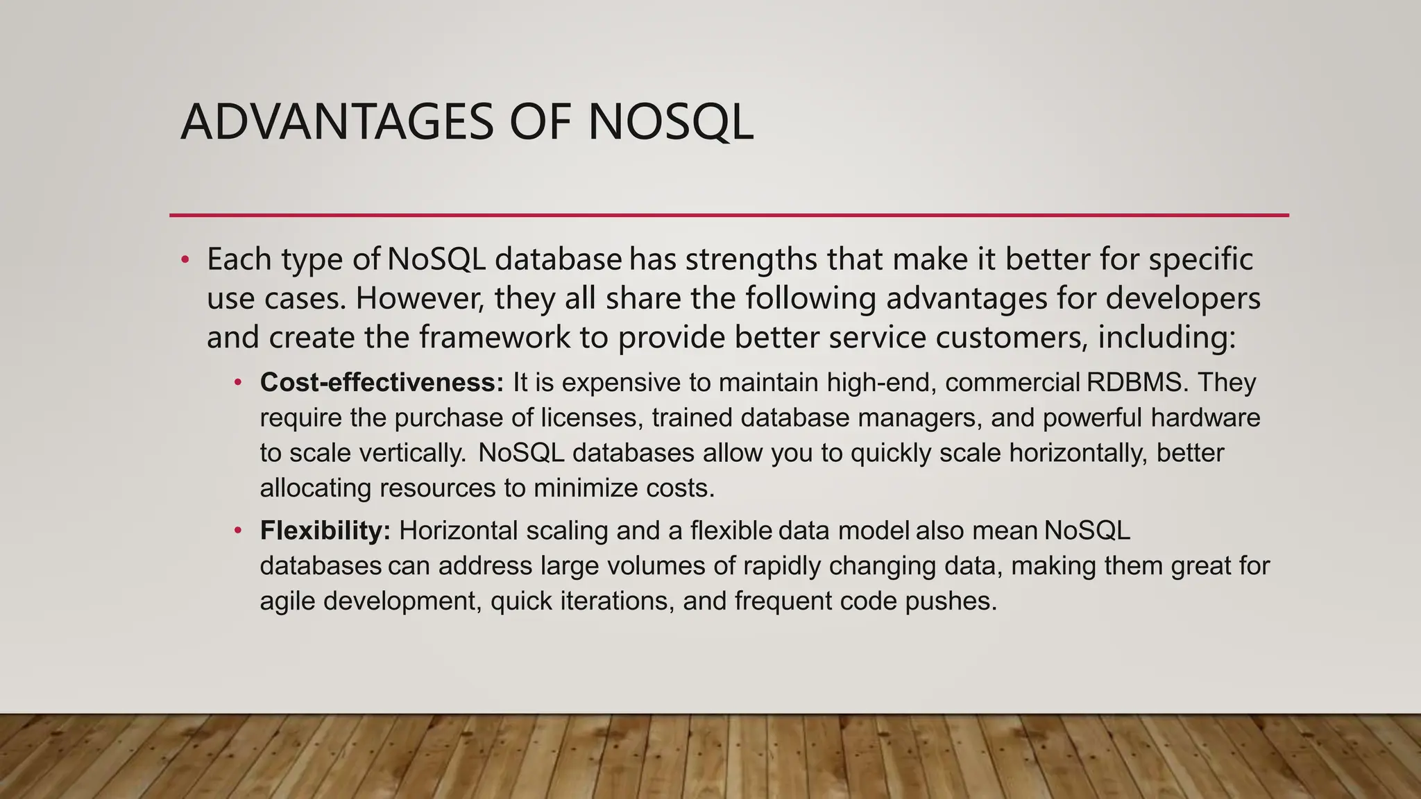 Introduction to NoSQL database technology | PPT