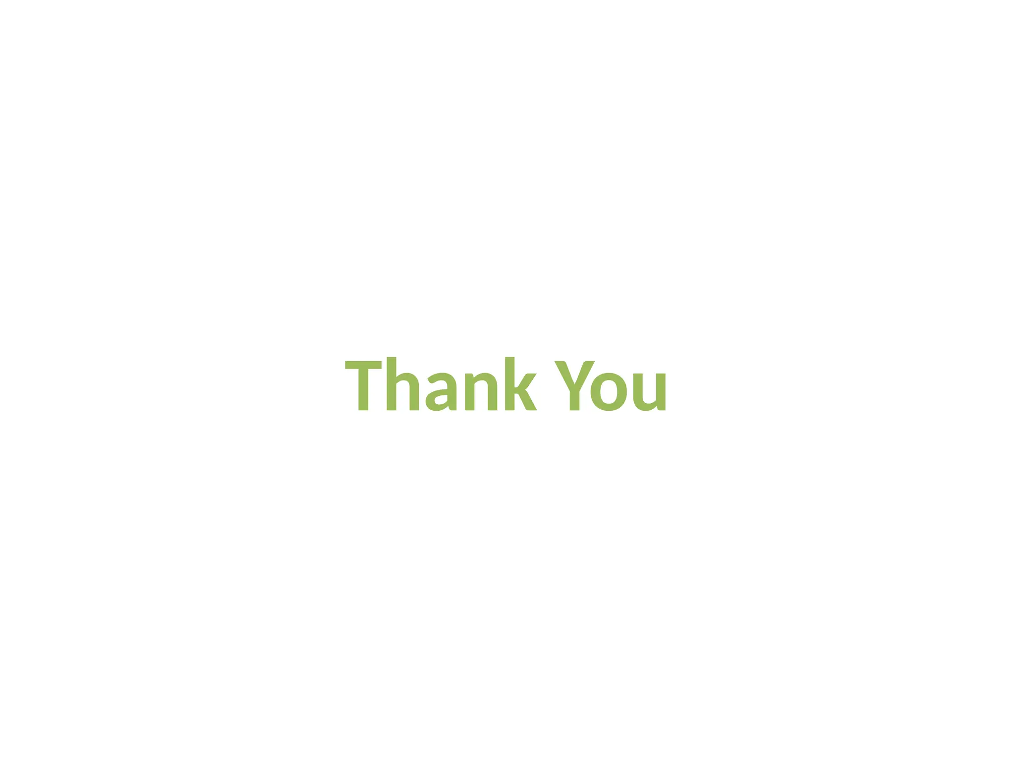 Thank You 
