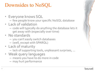 NoSQL databases, the CAP theorem, and the theory of relativity | PPTX