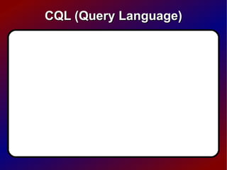 Um novo modelo de dados Row schema-less schema-optional 