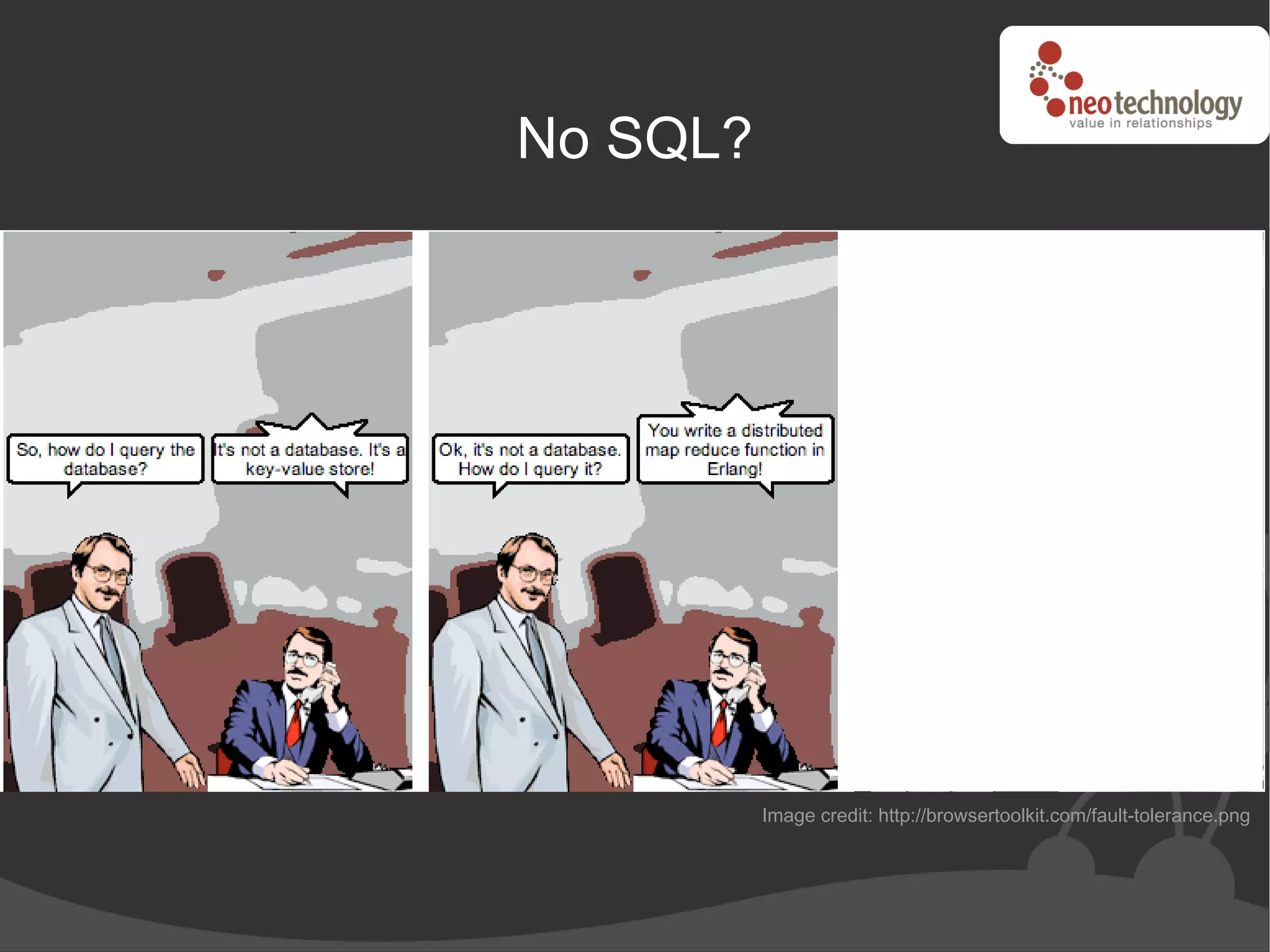 No SQL?




          Image credit: http://browsertoolkit.com/fault-tolerance.png
 