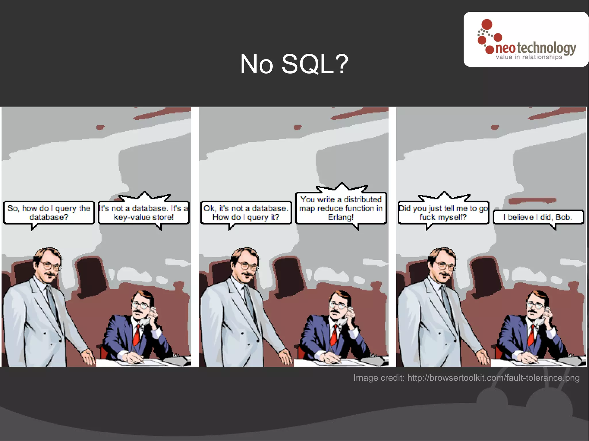No SQL?




          Image credit: http://browsertoolkit.com/fault-tolerance.png
 