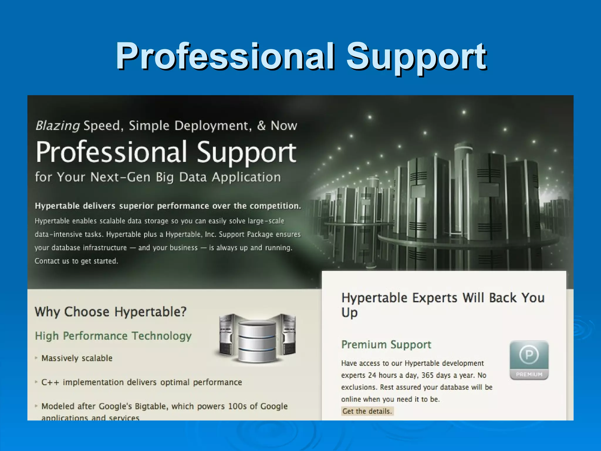 Professional Support 