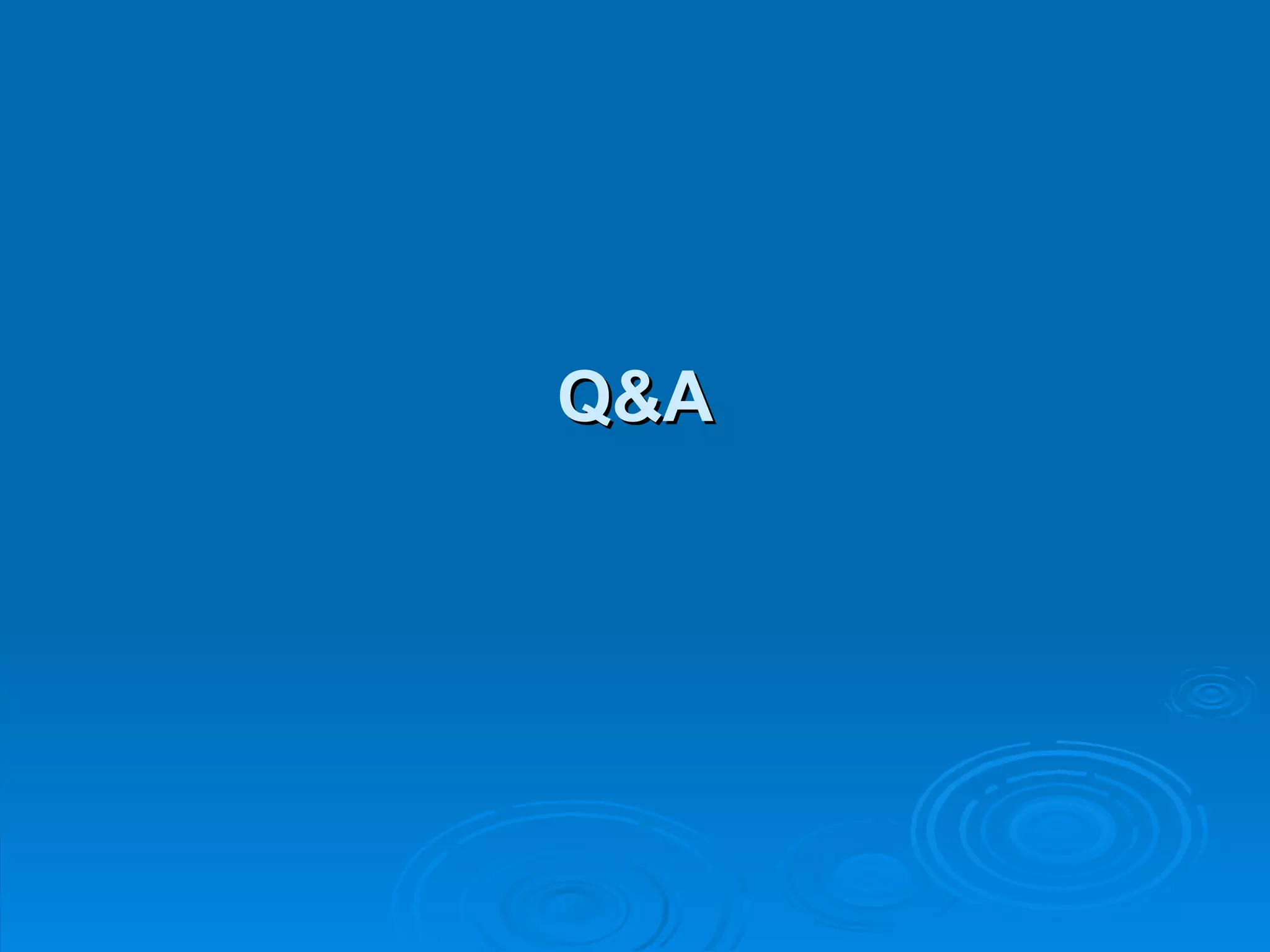 Q&A 