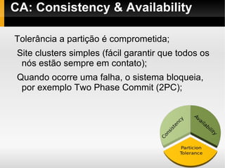 Um pouco de história 1. BigTable: A Distributed Storage System for Structured Data 1. Publicado pelo Google; 