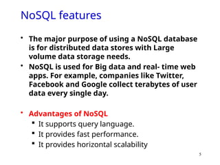 Nosql Database Scalable Image Comprehensive Overview of NoSQL Databases and Distributed Data Models ...