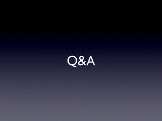 Q&A
 