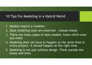 Big Challenges in Data Modeling: NoSQL and Data Modeling | PDF