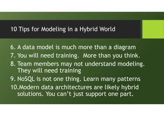 Big Challenges in Data Modeling: NoSQL and Data Modeling | PDF
