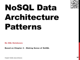 NoSQL Data Architecture Patterns | PPT