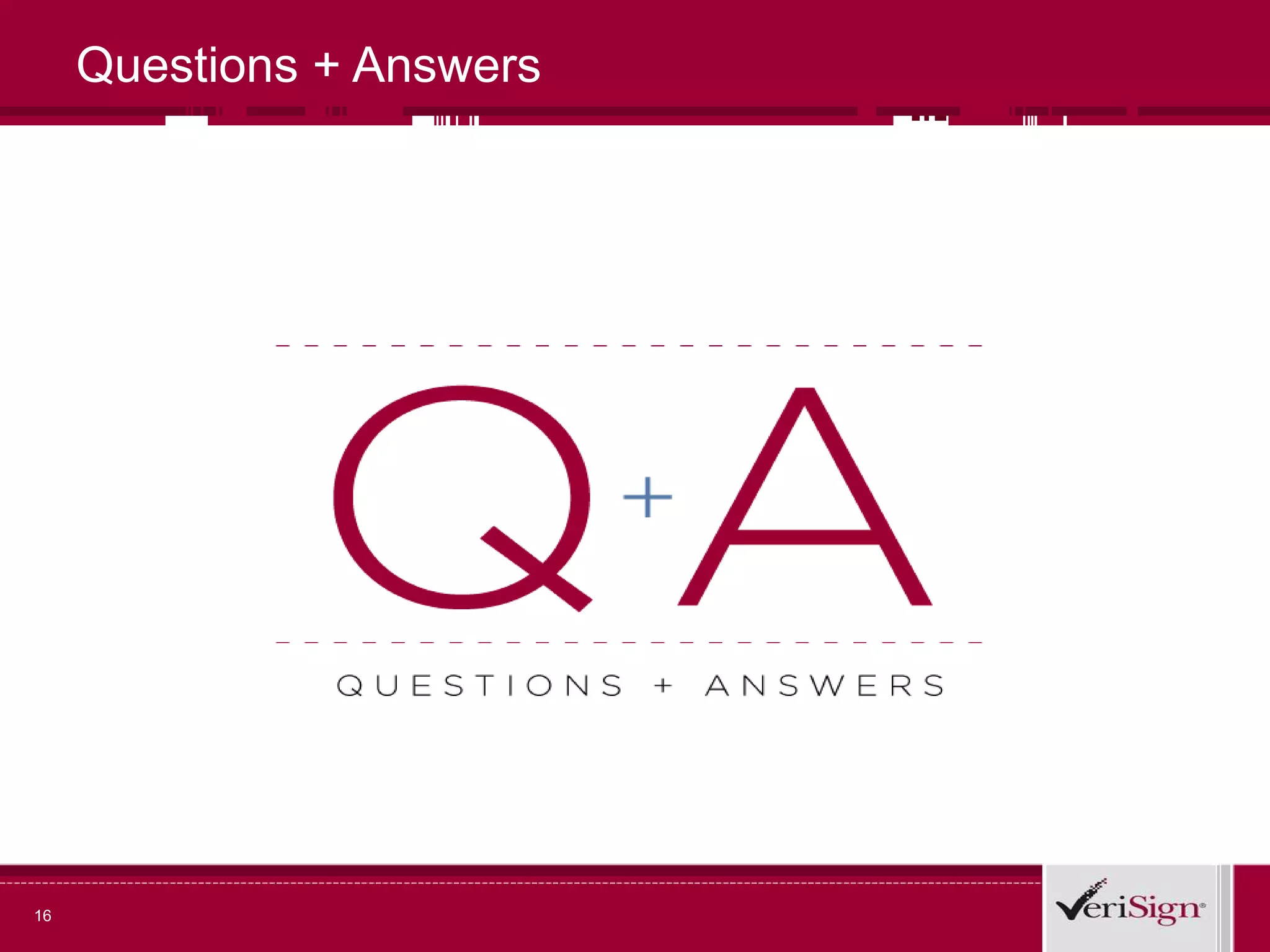 16
Questions + Answers
 