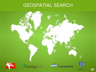 GEOSPATIAL SEARCH

 