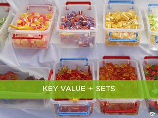 KEY-VALUE + SETS

 