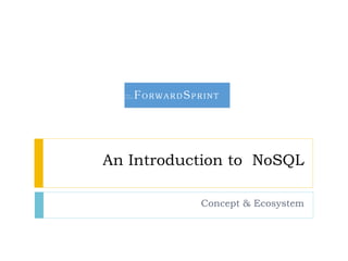 NoSQL Introduction | PPT