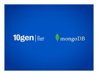 Webinar: NoSQL as the New Normal