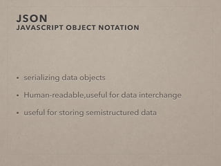 NoSQL & JSON | PPT