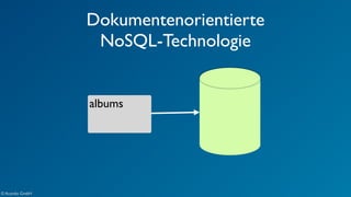 Dokumentenorientierte 
NoSQL-Technologie 
albums 
© Acando GmbH 
 