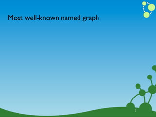 Most well-known named graph




                              7
 