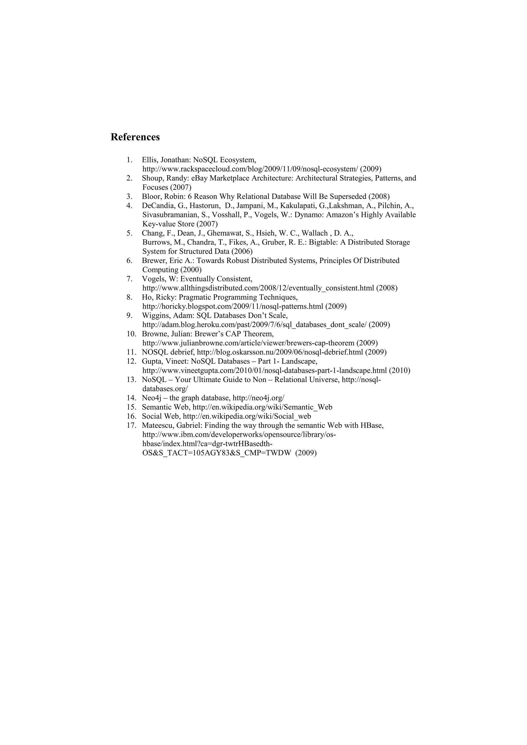 No Sql On Social And Sematic Web PDF No sql on social and sematic web pdf