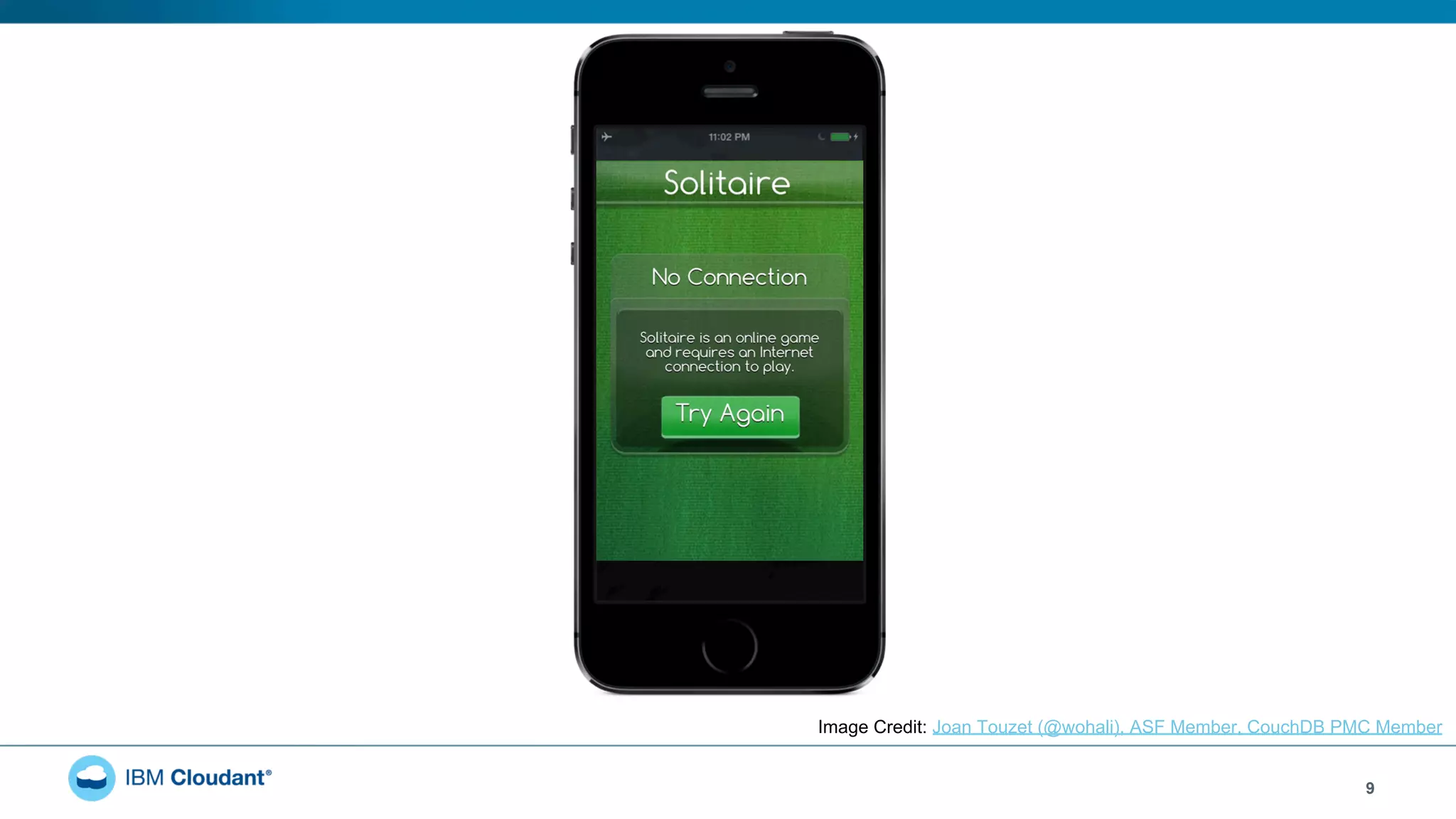 Image Credit: Joan Touzet (@wohali), ASF Member, CouchDB PMC Member
9
 