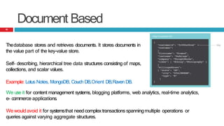 NoSQL powerpoint presentation difference with rdbms | PPT
