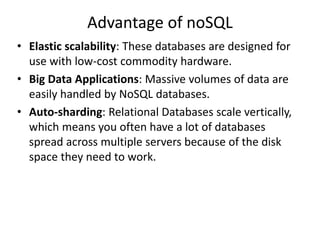 Nosql Database Scalable Image my no sql introductiobkjhikjhkjhkhjhgchjvbbnn.ppt