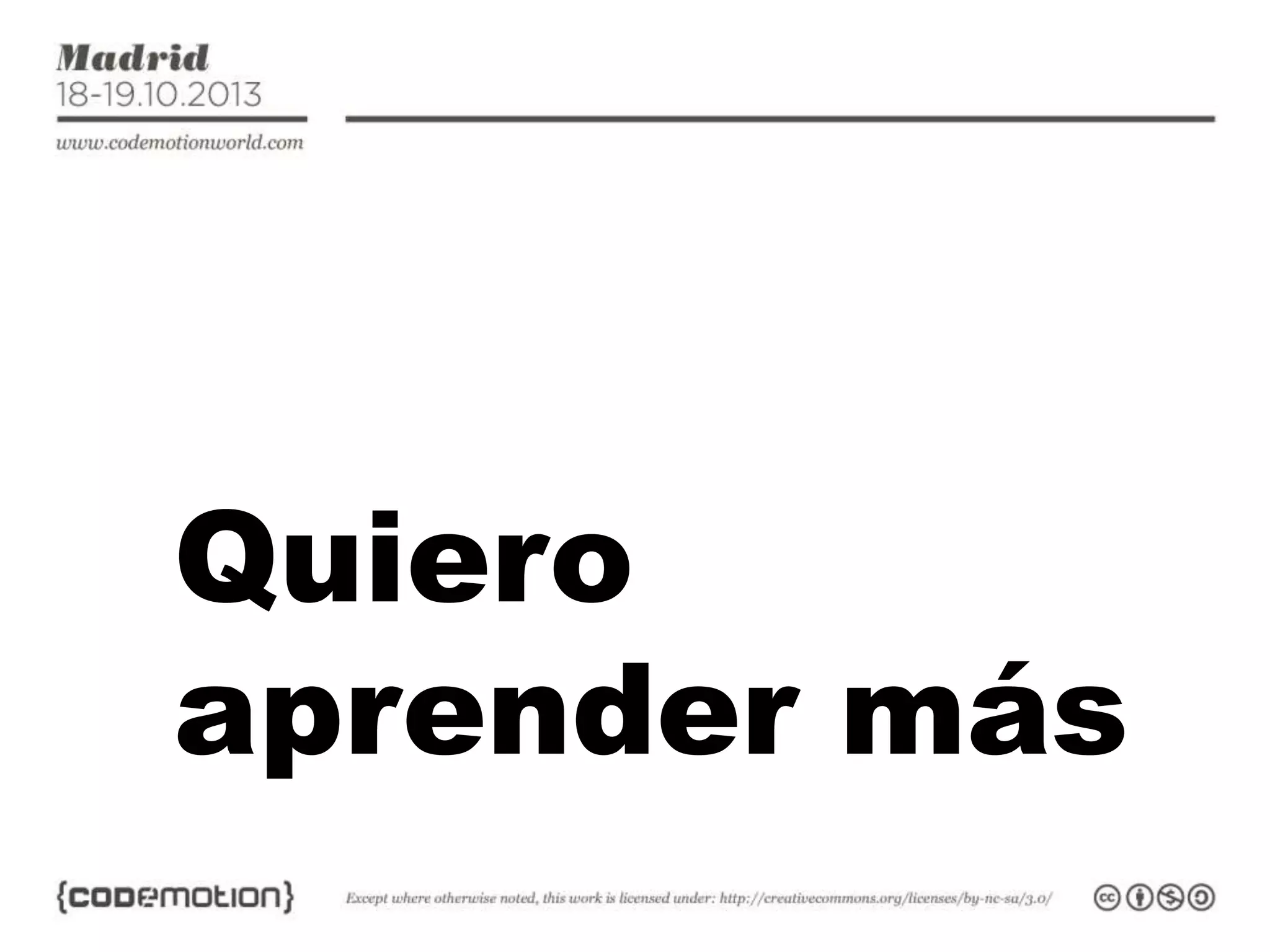 Quiero
aprender más

 