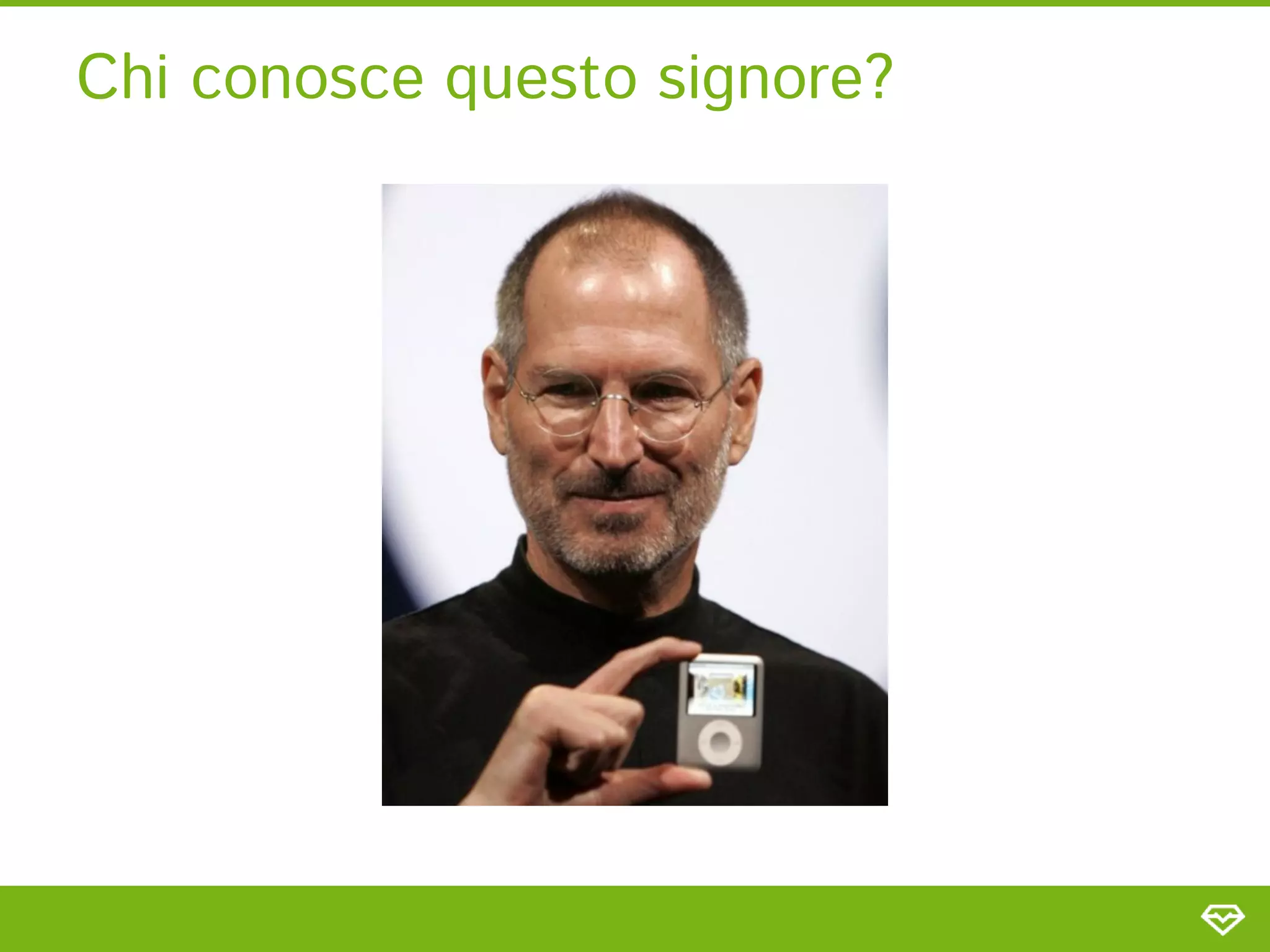 Chi conosce questo signore?
 