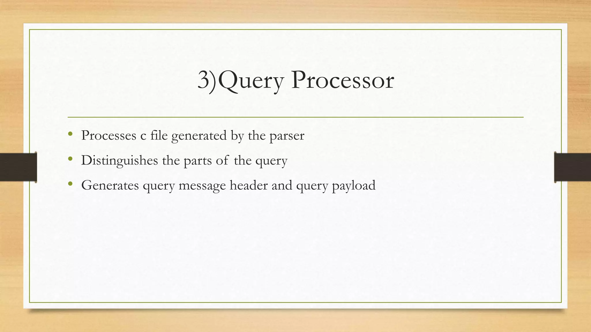Nosql query processing system for wireless sensor networks | PPT