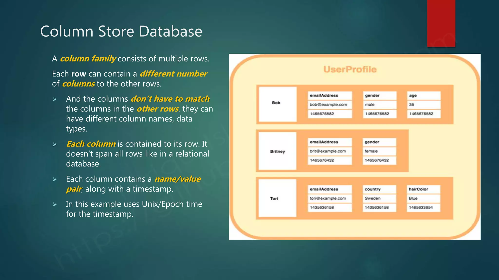 NOSQL and MongoDB Database | PPT
