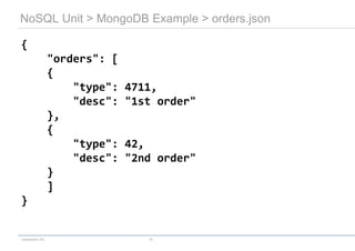 Test Automation for NoSQL Databases | PPT