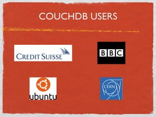 COUCHDB USERS
 