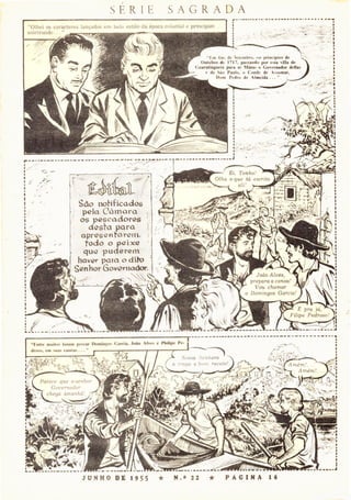 Quadrinhos Nossa Senhora Aparecida