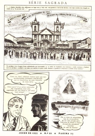 Quadrinhos Nossa Senhora Aparecida