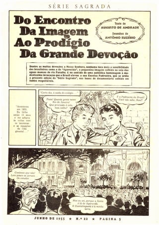 Quadrinhos Nossa Senhora Aparecida