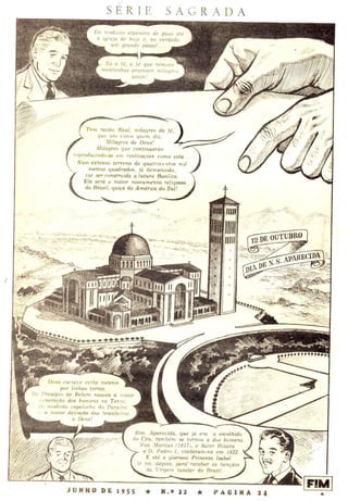 Quadrinhos Nossa Senhora Aparecida